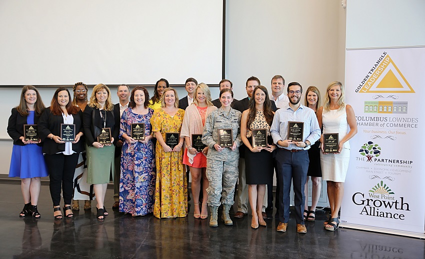 The first formal event at East Mississippi Community College’s Communiversity took place June 5 with the 2018-19 Golden Triangle Leadership Program Graduation. The first formal event at East Mississippi Community College’s Communiversity took place June 5 with the 2018-19 Golden Triangle Leadership Program Graduation.